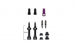 Tubeless klapikomplekt Barkeeper Tubeless Valves 44mm Dynamic