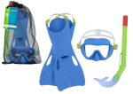 Diving Kit Blue Mask, Fins, Tube Bestway 25039