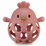 Teether Bite&Play chicken gum massager 6m+ strawberry