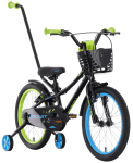 Laste jalgratas Tabou Rocket AL 18", must/sinine
