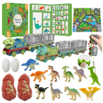 Advent Calendar For Kids Dinosaurs Figurines Accessories