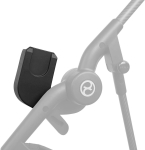 Cybex Melio Black Vankriadapterid turvah&auml;llile