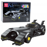 Superhero Race Car Building Blocks Black 409 pcs.