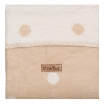 Cotton blanket Bari 75x100cm beige