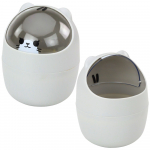 Mini Teddy Bear Basket for Desk Table Graphite Gray 1L 16cm