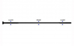Kodarad Sapim Race Straight 2-1.8-2 x 293 mm