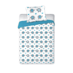 Faro Elephants Bērnu gultas veļa komplekts no 2 daļām 100x135