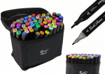Set of 60 Double-sided Alcohol Markers Pro Touch + Bag