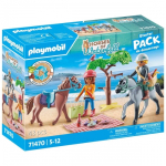 M&auml;ngukomplekt Playmobil Horses of Waterfall 71470 Horseback Riding Trip to the Beach with Amelia and Ben