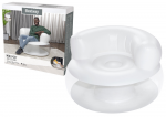 Inflatable Chair White 112 x 112 x 70 cm Bestway 75138