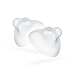 Silikoonist rinnanibukaitsmed S BabyOno 823 Transparent