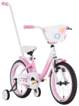 Laste jalgratas Tabou Miss Alu 16", roosa/valge