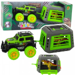 T-Rex Dinosaur Cage Off-Road Vehicle Set