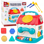 Educational House Interactive Cube Rattle Sorter Sounds Colorful