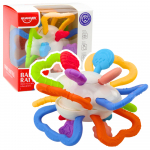 Sensory Toy Rotating For Babies Teether Colorful
