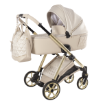 Junama Ellegante Lam&eacute; Beige Lapsevanker 2 in 1