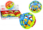 Sensory Ball Rattle Rubber Elastic Colorful