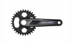 Eesmine hammasrattaplokk Shimano FC-M6100-1 Deore