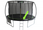 Atsperu aizsargs batutam Sport Max 183 cm (6ft) Black-Green