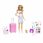 Barbie Travel Doll - Refreshed HJY18