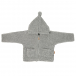 Laste villane jakk Meri Nevada 62/68 grey