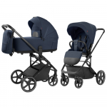 Carrello Alfa CRL-6522 Denim Blue Beebivanker 2in1