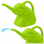Small Plastic Watering Can For Children Elephant Green
