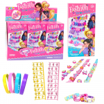 DIY Bracelet Set Pendants Letter Patterns 4 Adjustable Bracelets