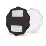 BabyOno 298/02 Natural Nursing Black Rinnapadjad 24 tk