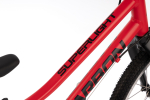 Laste jalgratas Karbon Superlight Alu 20", punane