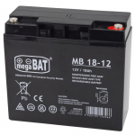 AGM gel battery for the car for a 12V18Ah battery
