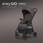 EasyGo Simple Mokka Mousse Jalutusk&auml;ru