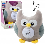 Plush Owl Sleeping Cuddly Toy Projector Sound