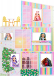 543077-EUC Rainbow High Color & Play House
