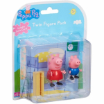 Character Options - Peppa Pig Twin Figure Pack Bedroom Scene Card / from Assort (English)