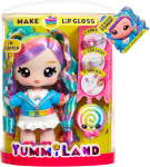 Yummiland Large Doll + Lip Gloss Pet- Rainbow (Skyler Rainbow Belt) 121022