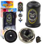 Flying Disk Gorilla Black Spinner Launcher Set