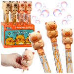 Soap Bubbles Large Extendable Wand Capybara 35 cm 120 ml