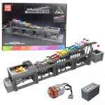 Construction Blocks Ball Track with Electric Motor 1038 pcs.