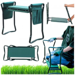 Garden Kneeler Stool Folding Chair With Toolbox 3in1