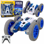 Remote Controlled Stunt Car RC Lights Smoke Drift 360&deg; Blue