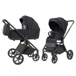 CARRELLO Ultra CRL-6527 Basalt Black Beebivanker 2-in-1
