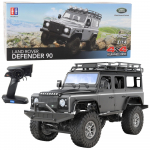 Remote Controlled Off-Road Vehicle RC Land Rover Defender 90 Gray 1:14