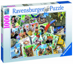 Ravensburger Puzzle Travellers Animal Journal 1000pc 17322