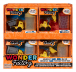 Wonder Factory Never Dry Sand Construction Trucks Asst in PDQ 595168-EUC