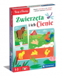 Puzzle Animals and Their Shadows Play and Learn Polish Language Clementoni 50762