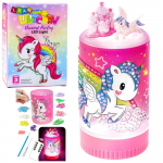Creative Kit Unicorn in a Jar Diamonds Night Lamp Remote Control DIY