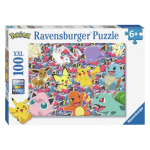 Ravensburger - Puzzle 100 Xxl Pokemon Ready To Fight