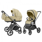 CARRELLO Ultra CRL-6527 Soft Beige Beebivanker 2-in-1
