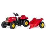 Traktors ar pedāļiem un piekabi Rolly Toys Rolly KID - X 012121